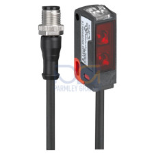 Operating range limit: 0.1 ... 6 m; Light source: LED, Red; Supply voltage: 10 ... 30 V, DC; Digital switching outputs: 1 Piece(s); Switching output 1: Transistor, PNP, Dark switching; Switching freq