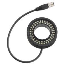 The Illumination from . Suitable for: DCR 200i series stationary 2D-code readers; Light source: LED, Red; Supply voltage: 18 ... 30 V, DC; Connection: Connector, M12, 4 -pin; Design: ring; Outer dia