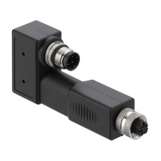 Application: Permanent installation on the Ethernet port of the RSL400 connection unit, for simple connection of an Ethernet cable to the front of the device.; Suitable for: RSL 400 safety laser sca
