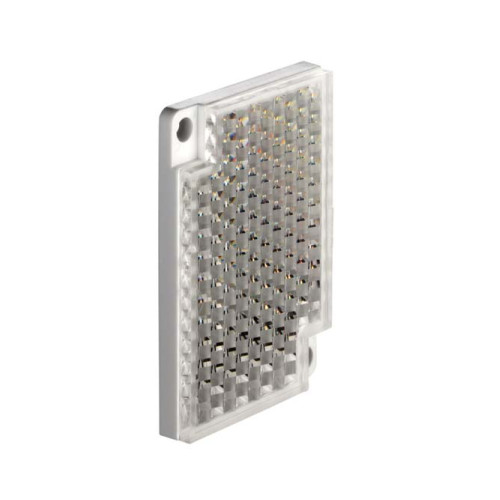 Reflector Design: Rectangular; Reflective surface: 37 mm x 56 mm; Triple reflector size: 4 mm; Material: Plastic; Base material: Plastic; Chemical designation of the material: PMMA8N; Fastening: Thro