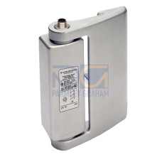 The Safety hinge switch from . Contact allocation: 2NC + 1NO, Snap-action contact; Connection: Connector, M12, Metal, 8 -pin; Dimensions: 79 mm x 22,5 mm x 100,6 mm; Housing material: Metal, ZAMAK;