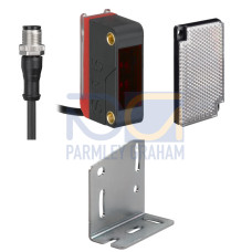 Application: Detection of stretch-wrapped objects; Special version: Article set; Operating range limit: 0.03 ... 2.5 m; Light source: LED, Red; Supply voltage: 10 ... 30 V, DC; Digital switching outp