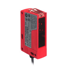 The Single beam safety device receiver from . Type: 2, IEC/EN 61496; Performance Level (PL): c, EN ISO 13849-1:2008; Category: 2, EN ISO 13849:2008; Response time: 2,5 ms; Supply voltage: 24 V, DC,
