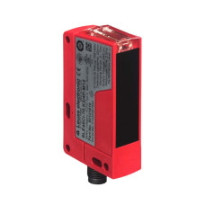 The Single beam safety device receiver from . Type: 2, IEC/EN 61496; Performance Level (PL): c, EN ISO 13849-1:2008; Category: 2, EN ISO 13849:2008; Response time: 2,5 ms; Supply voltage: 24 V, DC,