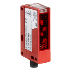 The Throughbeam photoelectric sensor transmitter from . Operating range limit: 0 ... 150 m; Light source: LED, Red; Supply voltage: 10 ... 30 V, DC; Connection: Connector, M12, Plastic, 4 -pin; Hous