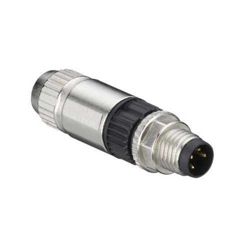 Connector Connection: Connector, M8, Axial, Male, A-coded, 4 -pin