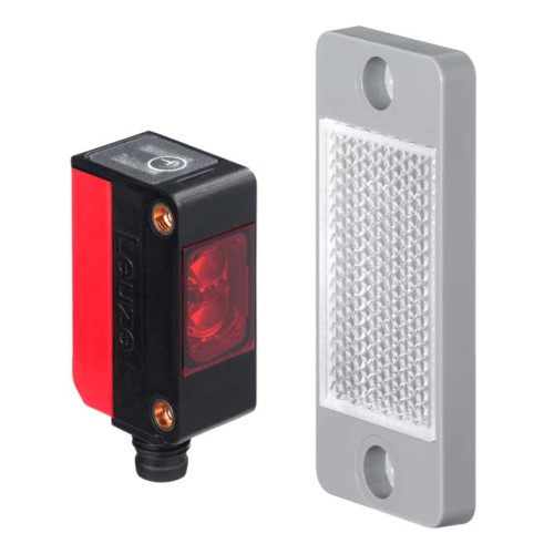 Polarized retro-reflective photoelectric sensor set Special design: Article set; Operating range limit: 0.1 ... 0.3 m; Light source: LED, Red; Supply voltage: 10 ... 30 V, DC; Digital switching outpu