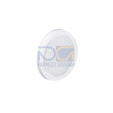 The Reflector from . Design: Round; Triple reflector size: 2,3 mm; Reflection surface diameter: 29 mm; Material: Plastic; Base material: Plastic; Chemical designation of the material: PMMA8N; Fasten