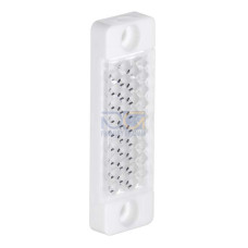 The Reflector from . Design: Rectangular; Reflective surface: 16 mm x 39 mm; Triple reflector size: 4 mm; Material: Plastic; Base material: Plastic; Chemical designation of the material: PMMA8N; Fas