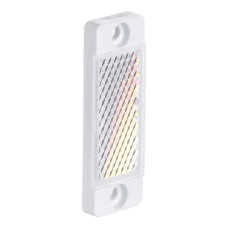 The Reflector from . Design: Rectangular; Reflective surface: 16 mm x 38 mm; Triple reflector size: 2,3 mm; Material: Plastic; Base material: Plastic; Chemical designation of the material: PMMA8N; F