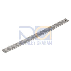 The Reflector from . Design: Rectangular; Reflective surface: 30 mm x 500 mm; Triple reflector size: 2,6 mm; Material: Plastic; Chemical designation of the material: PMMA8N; Fastening: Through-hole