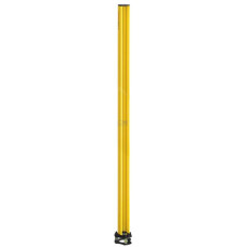 Device column Dimensions: 160 mm x 1,960 mm x 149 mm; Column height without foot: 1,900 mm; Functions: Mounting and protection of light curtains and multiple light beam devices, Adjustable, 3 directi