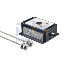 The Double sheet monitoring amplifier from . Principle of physics: Ultrasonics; Application: Double sheet monitoring; Switching frequency: 200 Hz; Supply voltage: 18 ... 30 V, DC; Digital switching