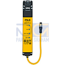 Safety gate system with mechanical guard locking basic version withpow er reset IP67