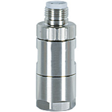 Plug-in connector, 5-pin (4+FE), shielded, socket straight M12, L-coded (power), crimp connector, material threaded ring: Zinc die casting,nicke l-plated<(>,,<)> cable screw connection Pg11, outer cab