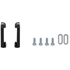 Bracket kit for light curtain PSENopt slim in C shape, fixing at profile