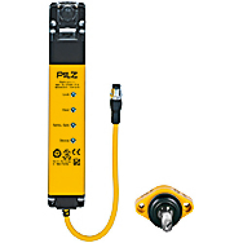 Safety gate system with mechanical guard locking basic version withpow er reset IP67