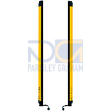 Safety light curtain, type 2 ,PL c, hand protection (resolution 24 mm) Protected field height 600 mm, supply voltage 24 V, without dead zone Connector: M12, sender: 5-pole, receiver 5-pole Connection