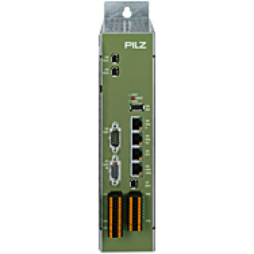 Bus systeme standard:  SafetyNet, CANopen, Profibus Communication  EtherNet, USB Hardware  CPU 1,3 GHz  3 Encoder inputs  16 digital inputs  16 digital outputs Software option:  IEC 61131-3 -programmi