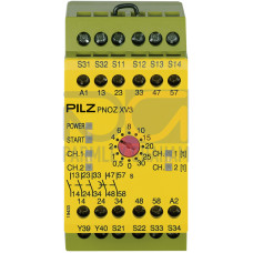 Safety relay (standalone) inputs: 1/2-channel wiring with/without detection of shorts across contacts