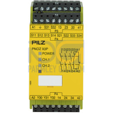Safety relay (standalone) inputs: 1/2-channel wiring with/without detection of shorts across contacts