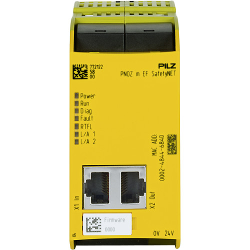 Safe communication module SafetyNET p for PNOZ m Bxp