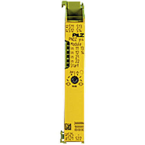 Expansion module of the modular safety relay myPNOZ, inputs: 6 for monitoring of 2-hand monitoring Type IIIC to EN 574
