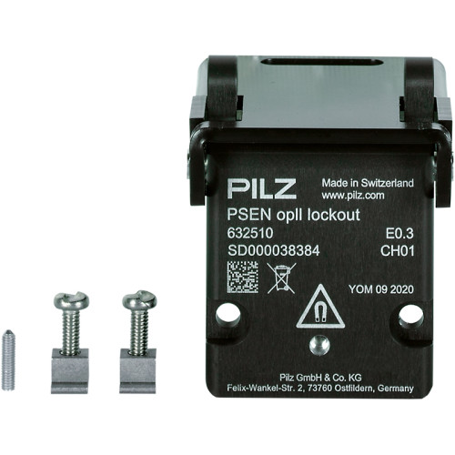 Accessory reset lock for PSEN opII safety light curtain. PU = 1 lockout 2 one-way screws M4x12