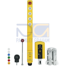 Safety gate system 2. generation safe interlock with safe guard locking