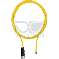 Connection cable PUR yellow RAL1003 twisted pair (1x2x20AWG +3x2x24AW G) shielded
