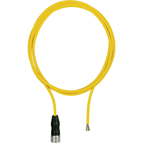 Connection cable PUR yellow RAL1003 twisted pair (1x2x20AWG +3x2x24AW G) shielded