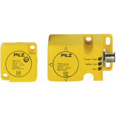 RFiD safety switch 2 safe semiconductor outputs, 8-pin M12 connector, four directions of actuation IP67, operating distance 21 mm, Sao = 15 mm, Sar = 40 mm, PU = 1 piece unique, fully coded switch wit