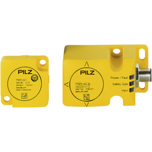 RFiD safety switch 2 safe semiconductor outputs, 8-pin M12 connector, four directions of actuation IP67, operating distance 21 mm, Sao = 15 mm, Sar = 40 mm, PU = 1 piece unique, fully coded switch wit