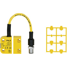 RFiD safety switch 2 safe semiconductor outputs, 8-pin M12 connector, one direction of actuation IP67, operating distance 11 mm, Sao = 8 mm, Sar = 20 mm, can be connected in series PU = 1 piece coded