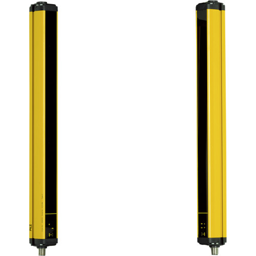 Safety light curtain, type 2, PL c, hand protection (resolution 30 mm) Protected field height 300 mm, supply voltage 24 V, connector M12, sender: 4-pin, receiver: 5-pin, Connection cable not supplied