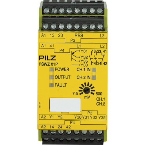 Safety relay (standalone) inputs: 1/2-channel wiring outputs: 2 N/O 1 N/C 2 SC UB 24 - 240 V AC/DC