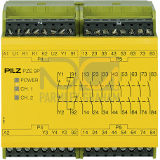 Contact expansion inputs: 1/2-channel wiring with/without detection of shorts across contacts