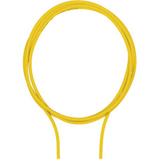 By the metre, Cat5e (100mBit/s), PUR, yellow RAL1003, 2x2x0.35, colour single wires: White, yellow, blue, orange
