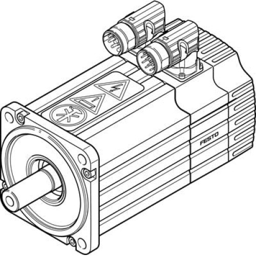 EMMS-AS-100-S-HS-RRB servo motor