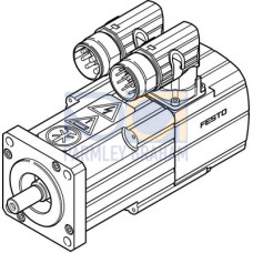 EMMS-AS-55-S-HS-RRB servo motor