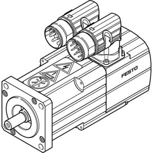 EMMS-AS-55-S-HS-RRB servo motor