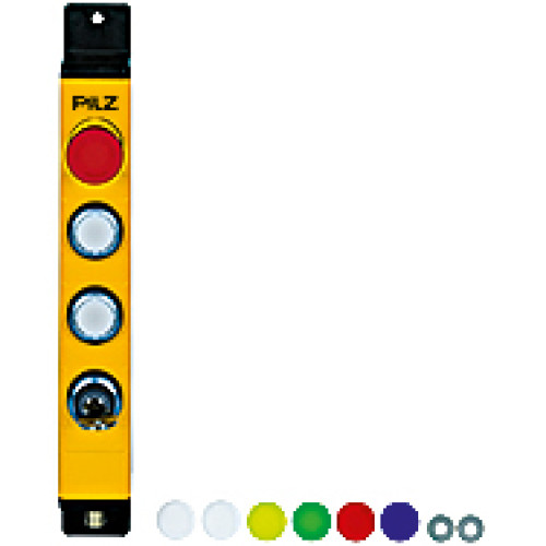 PITgatebox (pushbutton unit) pre-assembled housing with control elements and E-STOP