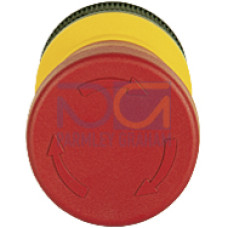 PITgatebox E-STOP pushbutton turn to release (spare part). Mounting hole: 22.3mm