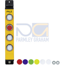 PITgatebox (pushbutton unit) pre-assembled housing with control elements