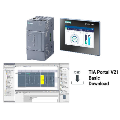 SIMATIC S7-1200 G2 - HMI Package, inc CPU 1214C DC/DC/DC, MTP700 Unified Basic HMI & STEP 7 Basic DL (limited 1 per customer)