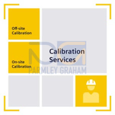 Calibration Services for Verificators customer specific (Please send your request to: sirent-calibration.industry @siemens.com) - . Factory calibration (ISO 9001) for SITRANS FM Verificator used with