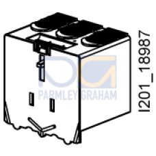 accessory for VL150XUL-VL250UL, (CG frame FG frame) terminal cover IP30, extended, comprises 2 cover