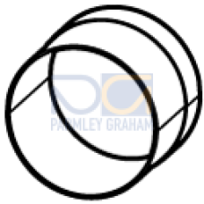 Magnetic field centering sleeve for summation current transformer 105 mm