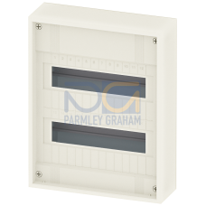 SIMBOX XL surface-mounting, without door 2-tier 2x 12 MW (14 MW) Safety class 2