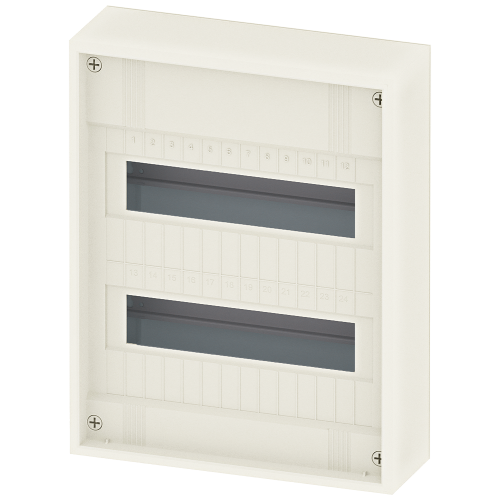 SIMBOX XL surface-mounting, without door 2-tier 2x 12 MW (14 MW) Safety class 2